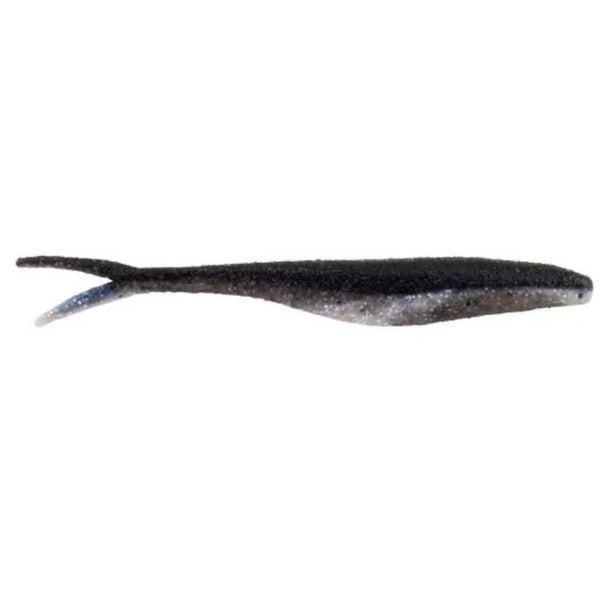 Berkley PowerBait MaxScent 5" Flatnose Jerk Shad – Black Shiner