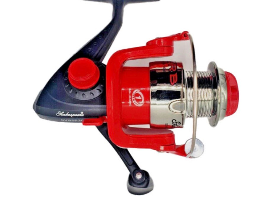 Shakespeare Reverb Spinning Reel – Size 30, Red