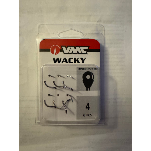 VMC Wacky Hook Black Nickel #4
