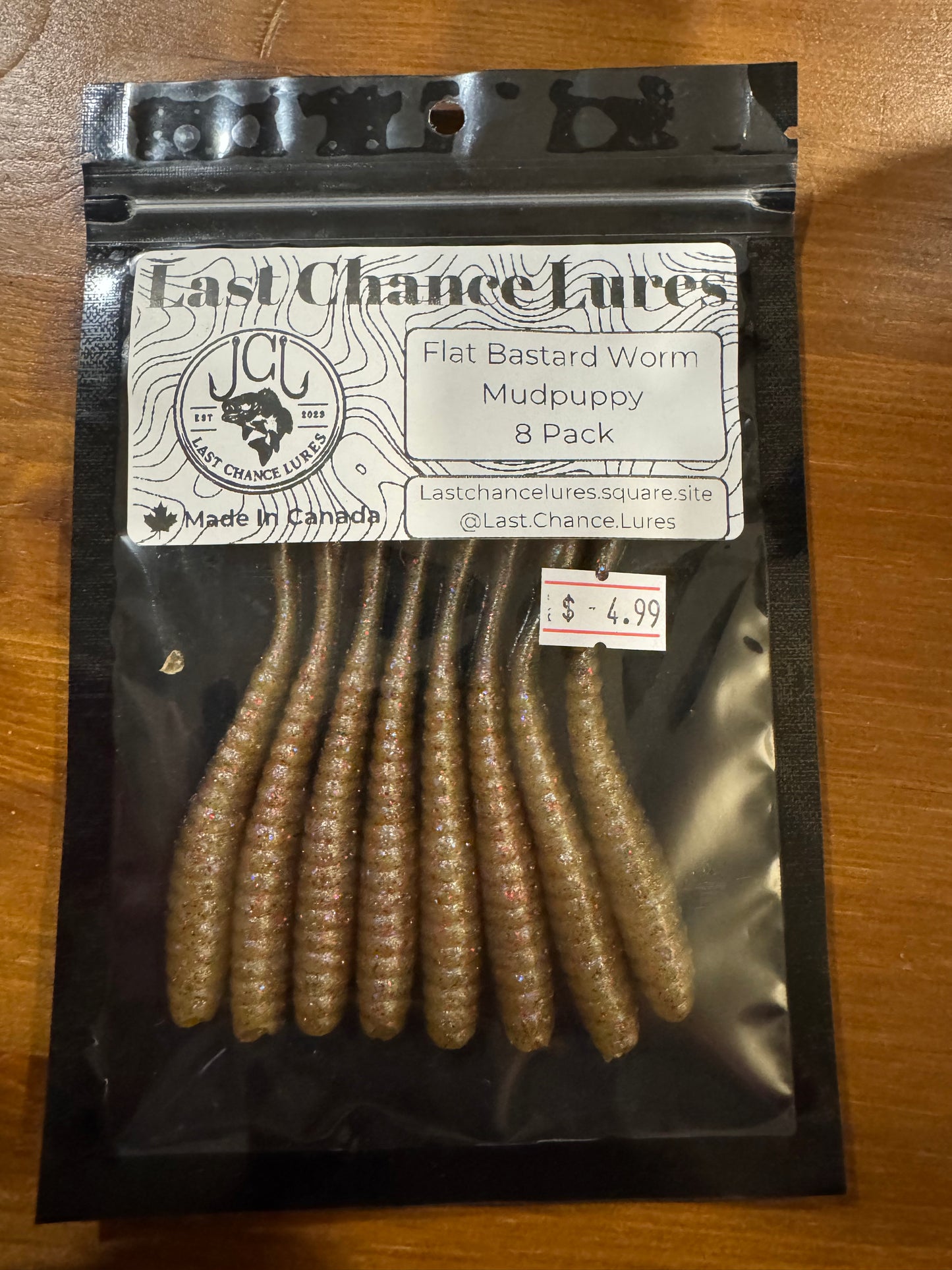 Last Chance Lures Flat Bastards Worm