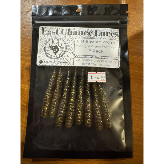 Last Chance Lures Flat Bastards Worm