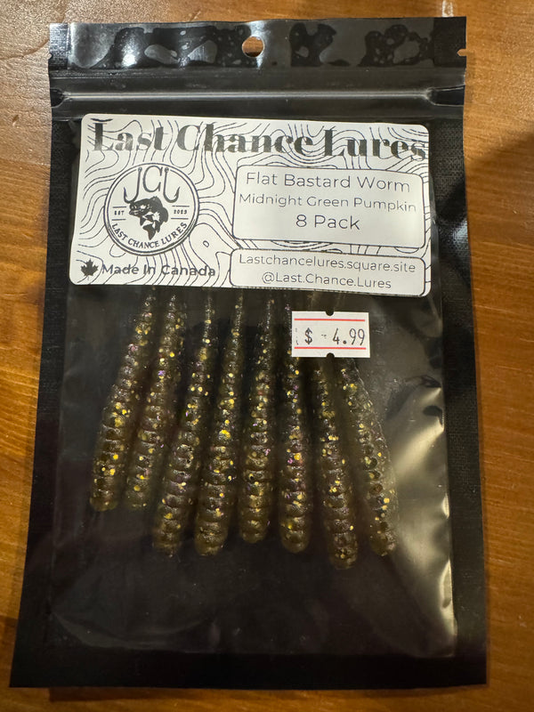 Last Chance Lures Flat Bastards Worm