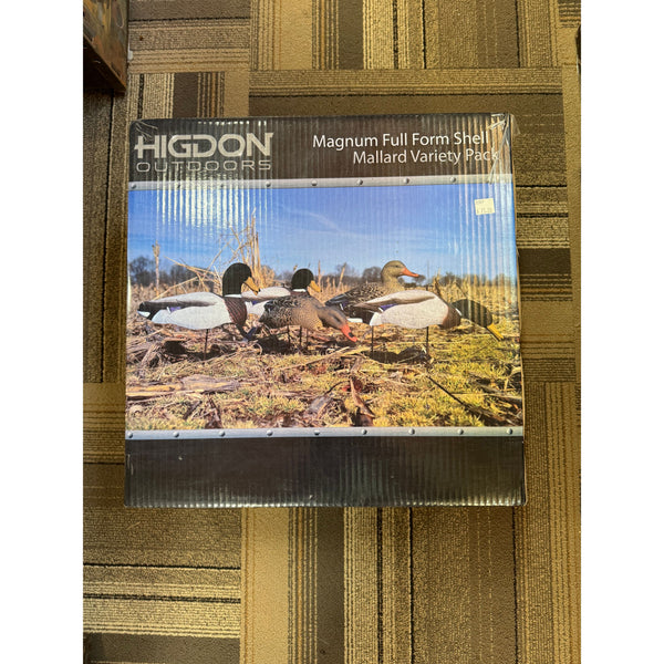 HIGDON Magnum Full Form Shell Mallard Variety Pack 6pk