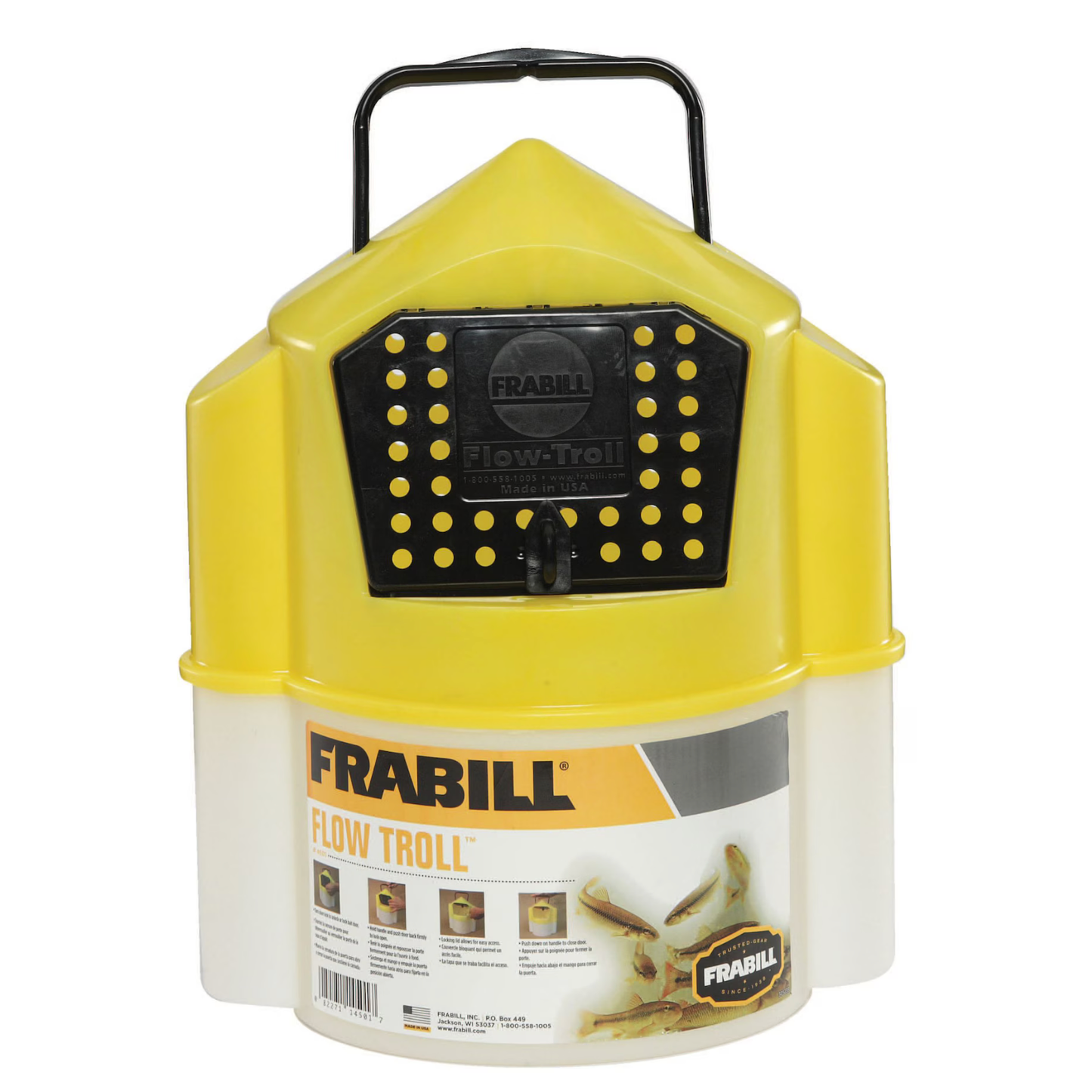 Frail Flow-Troll Minnow Bucket