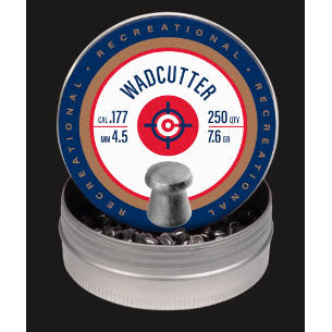 Crosman Wadcutter .177 Cal 7.4gr Pellets
