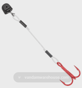 VMC Quik Strike Treble Tin Red 3"