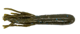 Xzone X-tube 3.75" Green Pumpkin Blue Flake