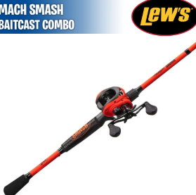 Lew's Mach Smash 7'0" Medium Heavy Fast Baitcast Combo