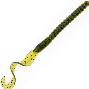 Berkley Powerbait Power Worm 7" Watermelon Red Glitter