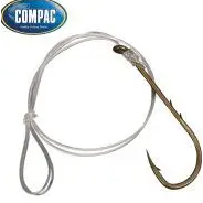 Compac Doubled Snelled Baitholder Hooks