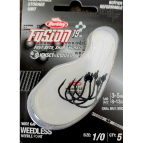 Berkley Fusion19 Weedless Wide Gap Smoke Satin