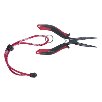 Berkley Straight Nose Plier 6" Red/Gray/Black