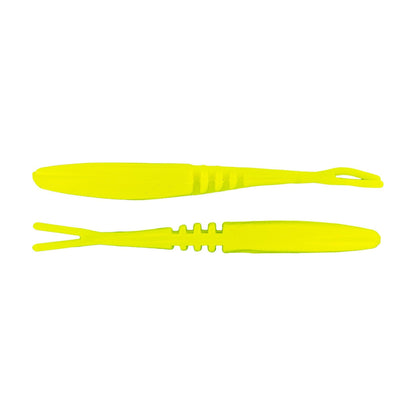 Big Bite Baits 7" Jointed Jerk Minnow Opaque Chartreusw